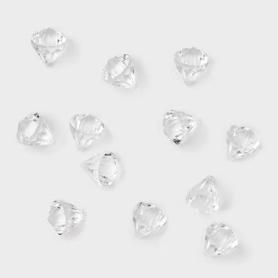 12pc Acrylic Diamond Christmas Tree Ornament Set - Wondershop™ | Target