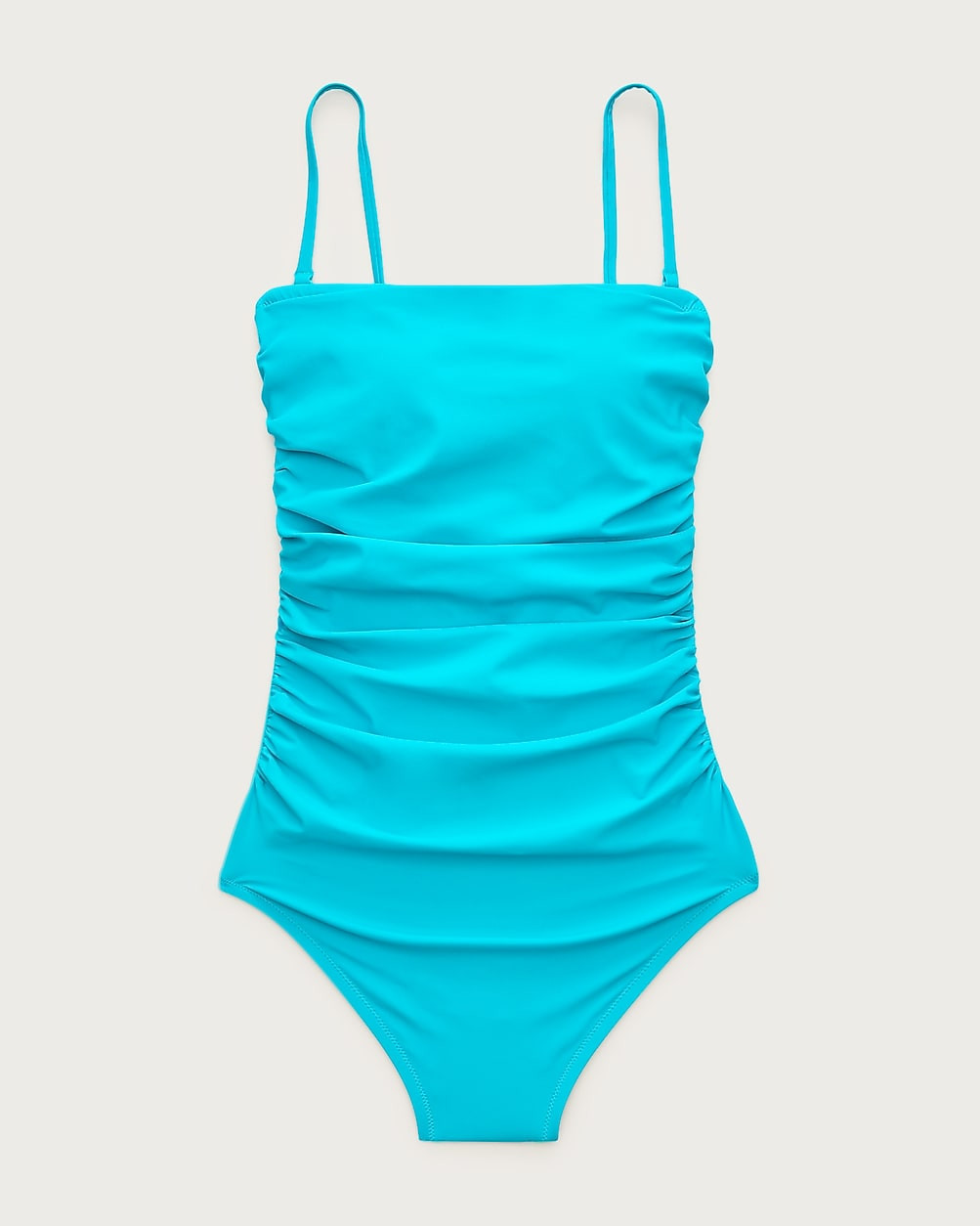Gemma ruched bandeau one-piece | J. Crew US