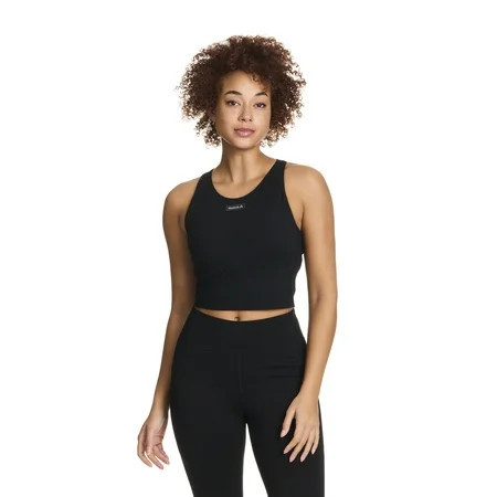 Reebok Women s Sprinter Cropped Bra Tank Sizes XS-XXXL | Walmart (US)