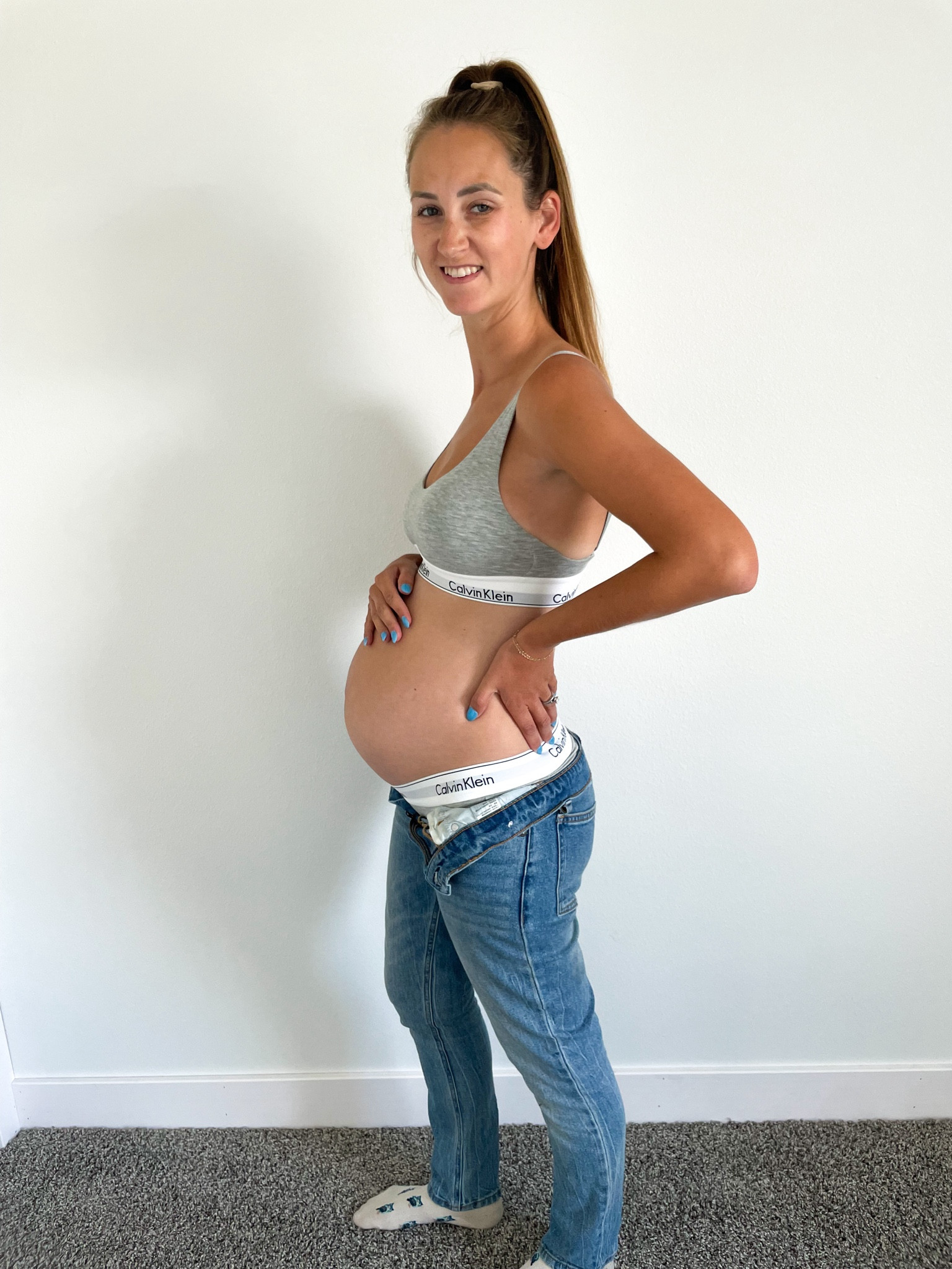 30 weeks today. Baby girl is the size of a cabbage 🥬 I can’t believe that I’m officially in my third trimester. 

#LTKFindsUnder100 #LTKFindsUnder50 #LTKBump