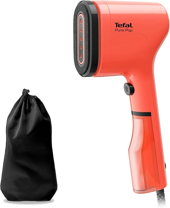 Tefal Pure Pop Slim Handheld Clothes Steamer, No Ironing Board Needed, Ready to Use in 15 Seconds... | Amazon (UK)