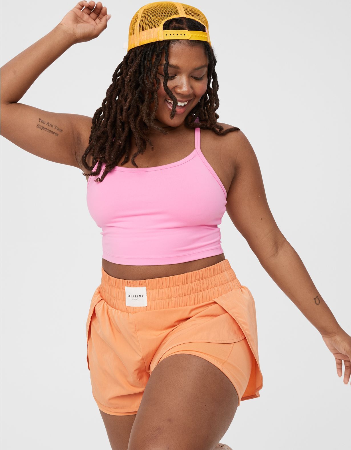 OFFLINE By Aerie The Hugger Longline Racerback Sports Bra | American Eagle Outfitters (US & CA)