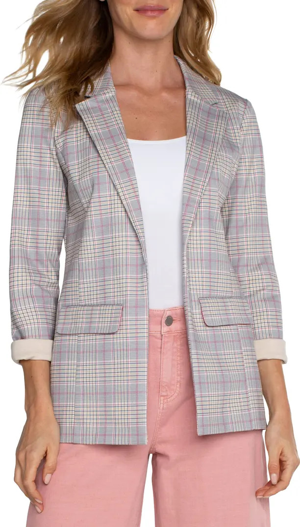 Plaid Boyfriend Blazer | Nordstrom