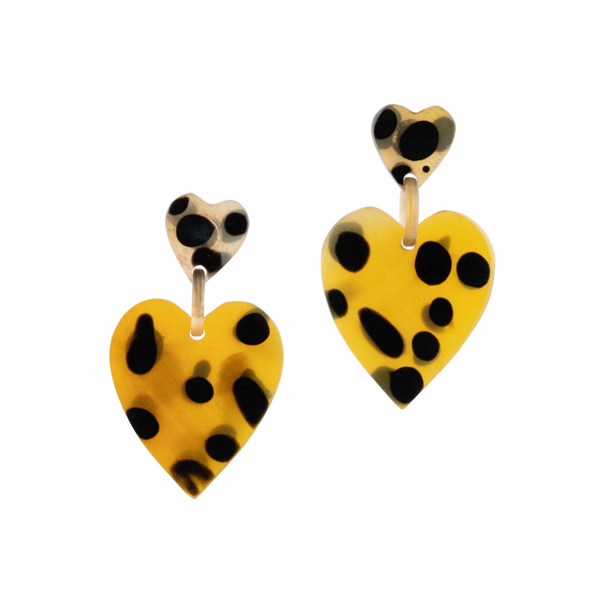 Cheetah Heart Dangle | Sunshine Tienda