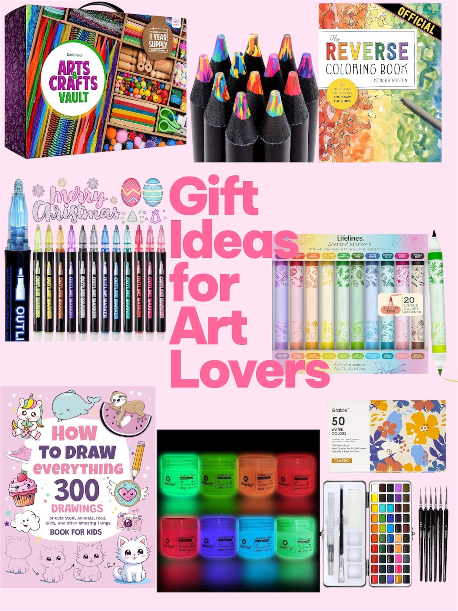 Gift ideas for the art lover crafty kid. Amazon kid gift ideas  

#LTKGiftGuide #LTKKids #LTKHoliday