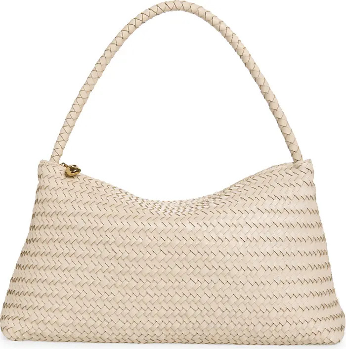 The Signature Woven Collection Leather Shoulder Bag | Nordstrom