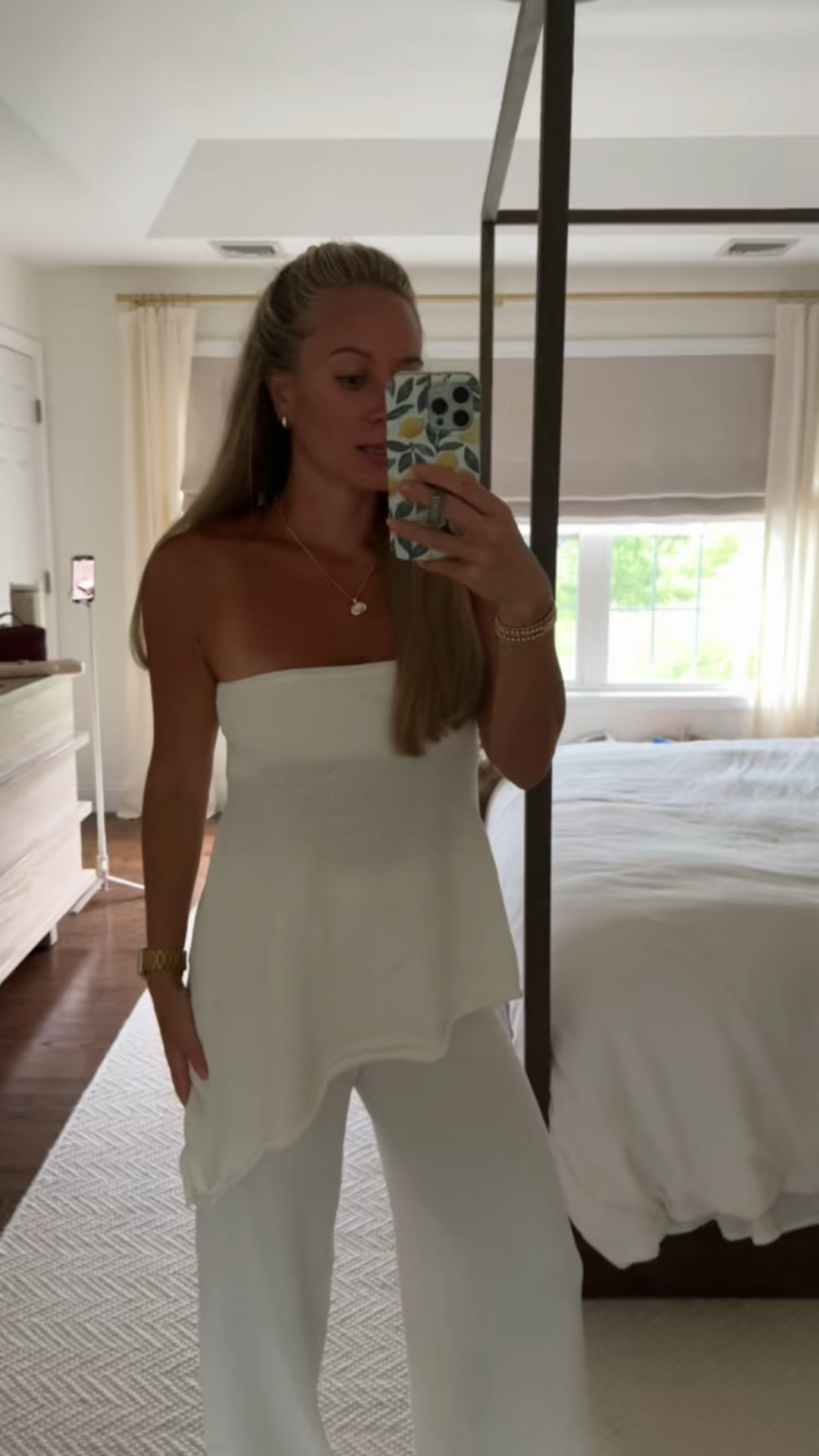 Amazon Prime Day! FP look for less - so pretty!!  Wearing a small. 

Summer outfit, beach vacation outfit, all white fit, summer style, elevated style, Amazon set, matching set, flowy white set


#LTKStyleTip #LTKSaleAlert