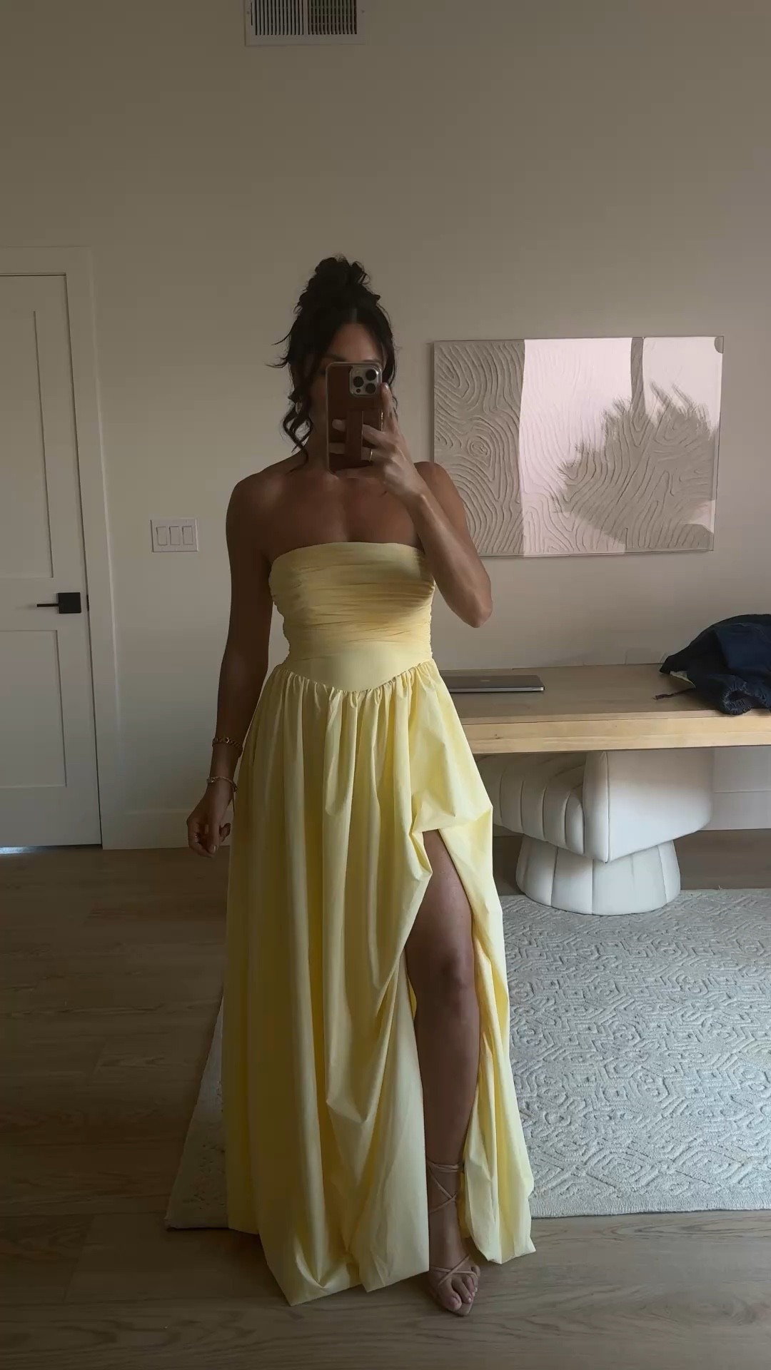 Easter family photos tonight! Wearing a @lulus dress size XS 

Yellow dress
Event dress


#LTKgrwm #LTKSeasonal #LTKWedding