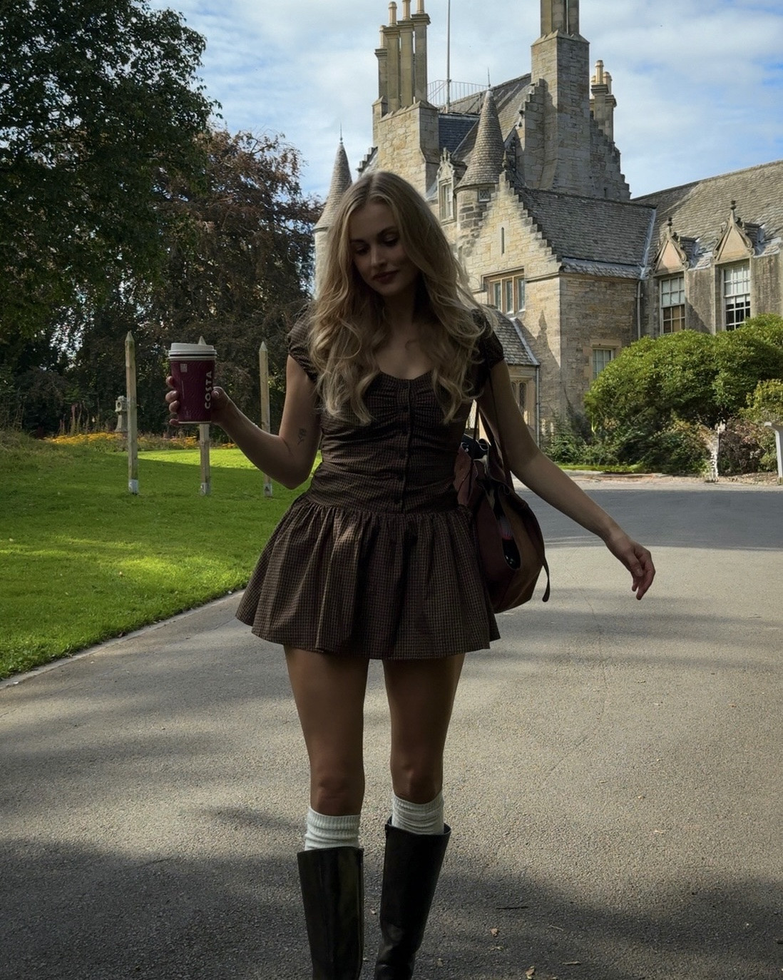 Brown mini autumn dress

#LTKuk #LTKautumn #LTKdresses