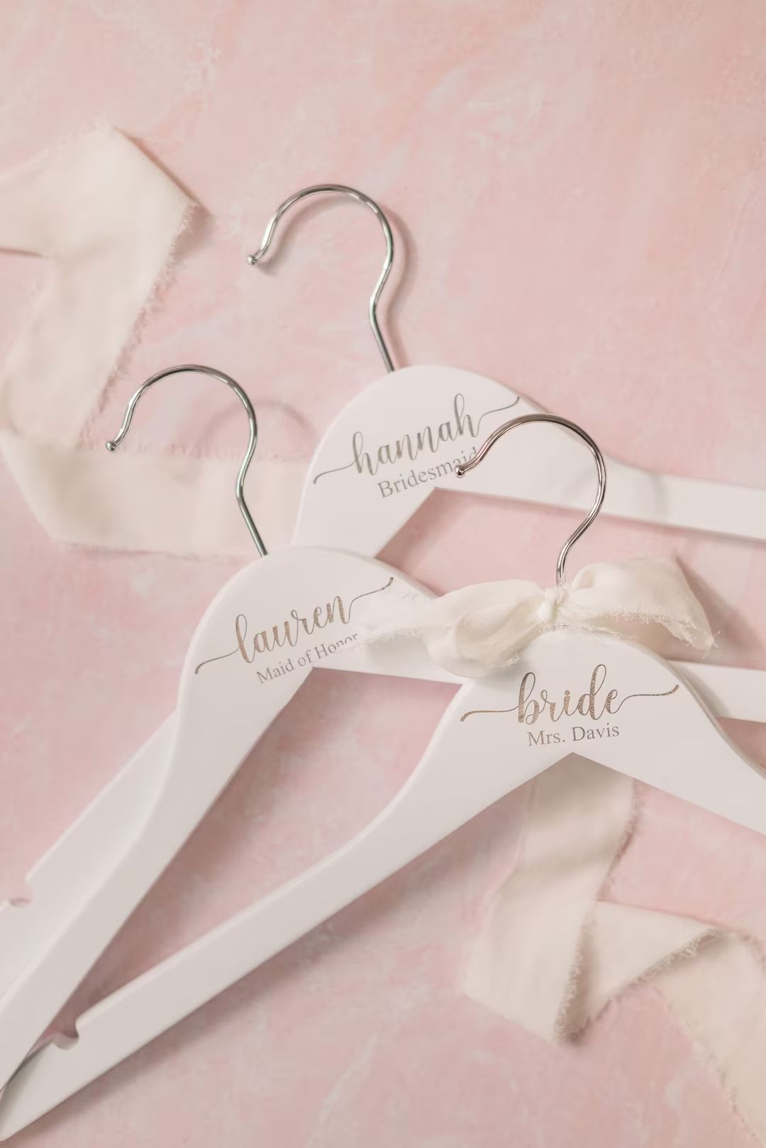 Personalized Bridesmaid Hangers Wedding Dress Hanger Custom - Etsy | Etsy (US)