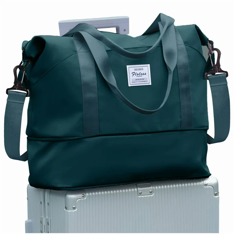 Travel Bag, Waterproof Duffel Gym Tote Bag, Weekender Carry On Overnight Bags for Women Men Appro... | Walmart (US)