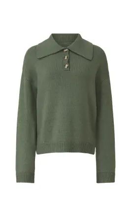 Sage Collared Sweater | Rent the Runway