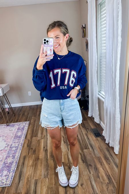 1776 sweatshirt, forth of July outfit, USA sweatshirt 

#LTKSeasonal #LTKStyleTip