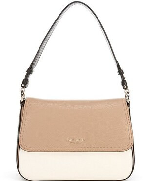 Colorblock Pebble Leather Medium Convertible Shoulder Bag | Dillard's