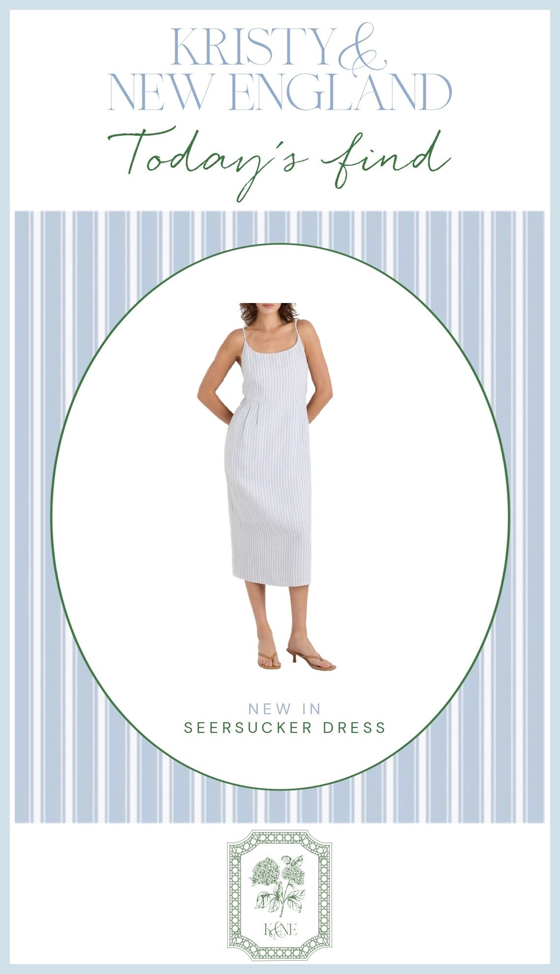 Seersucker dress love the cut

#LTKOver40 #LTKSeasonal