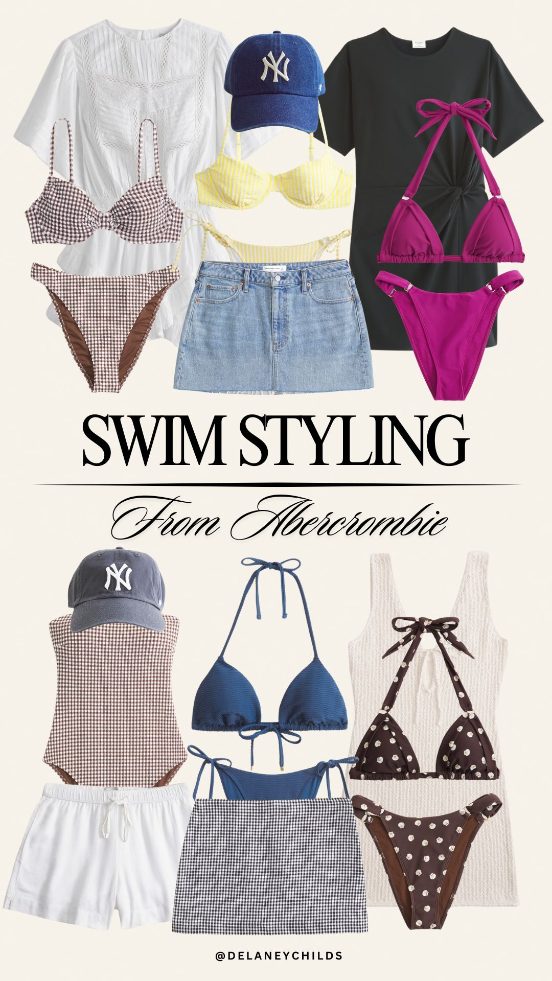 Swim styling for summer from Abercrombie  

 #LTKSummerEdit #LTKSeasonal #LTKSwim