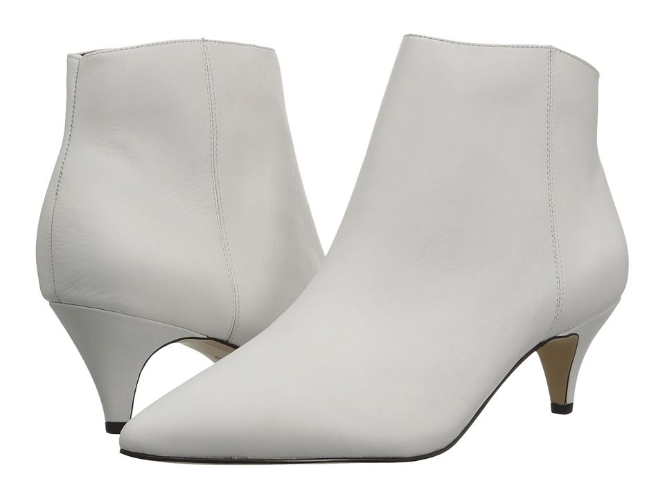 Sam Edelman - Kinzey (Bright White Modena Calf Leather/Dakota Nappa) Women's Dress Zip Boots | Zappos