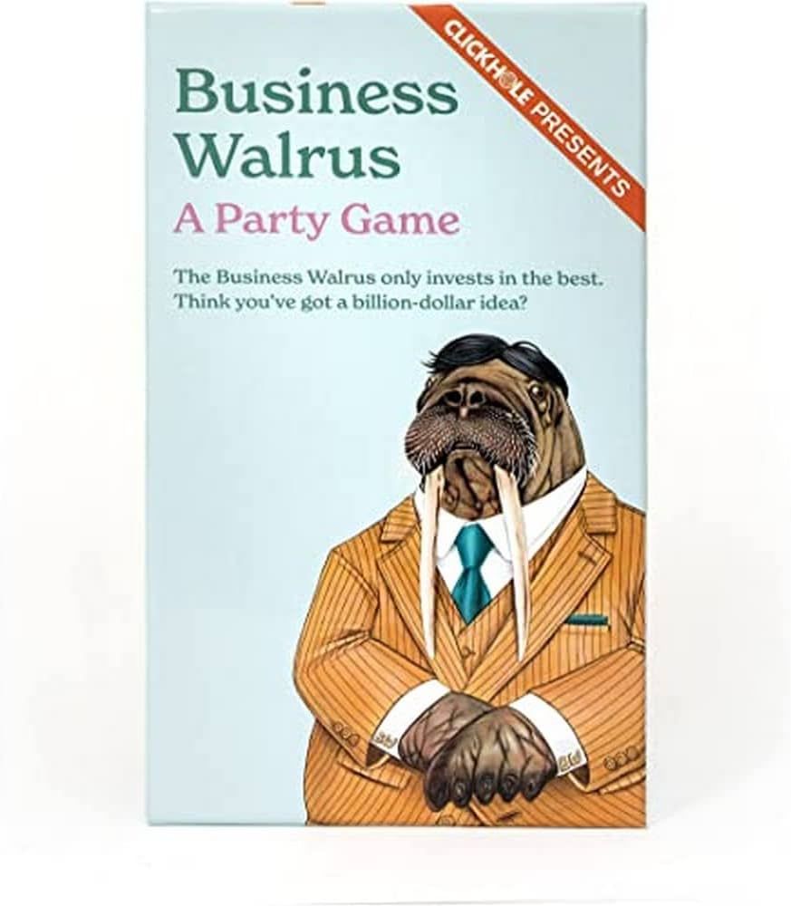 Cards Against Humanity Presents Business Walrus: A Party Game by ClickHole • Pitch Crazy Startu... | Amazon (US)