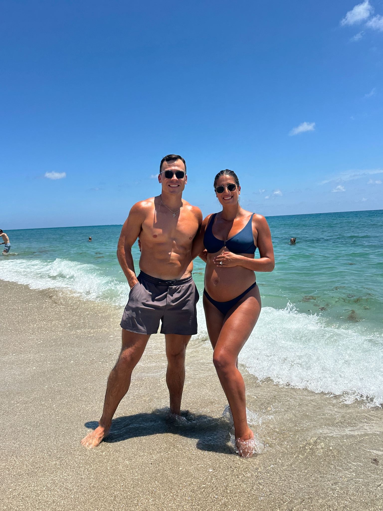 Bump friendly bikini, swimwear, swimsuit, babymoon, men’s swim trunks

#LTKSwim #LTKTravel #LTKBump