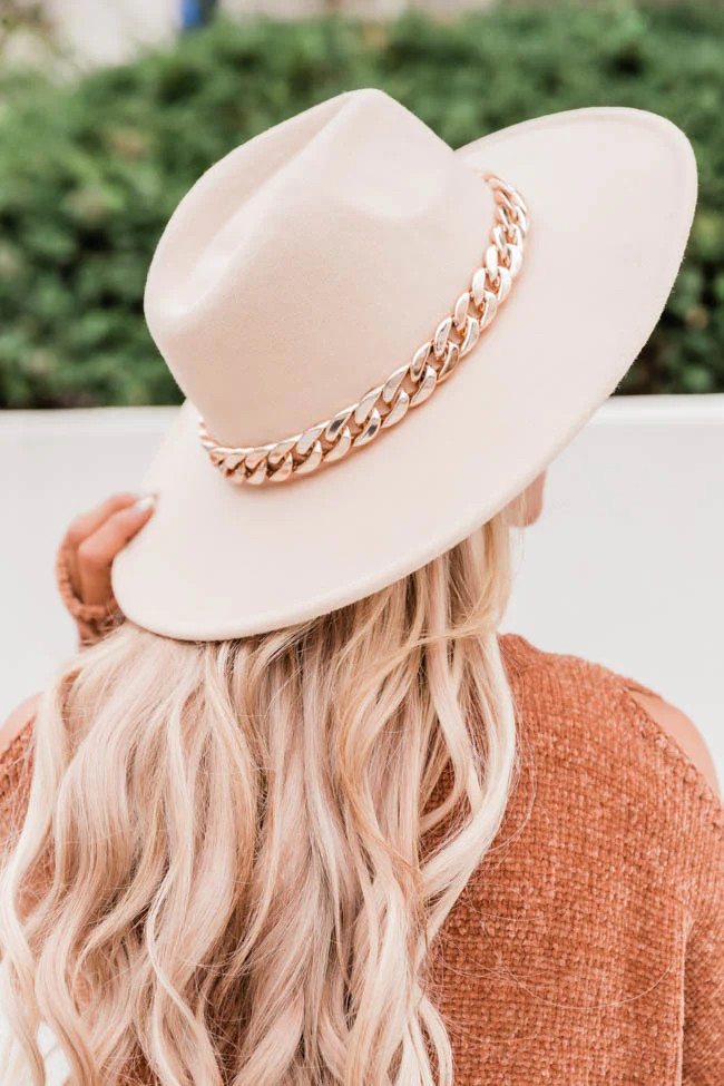 Speechless Entrance Beige Hat | The Pink Lily Boutique