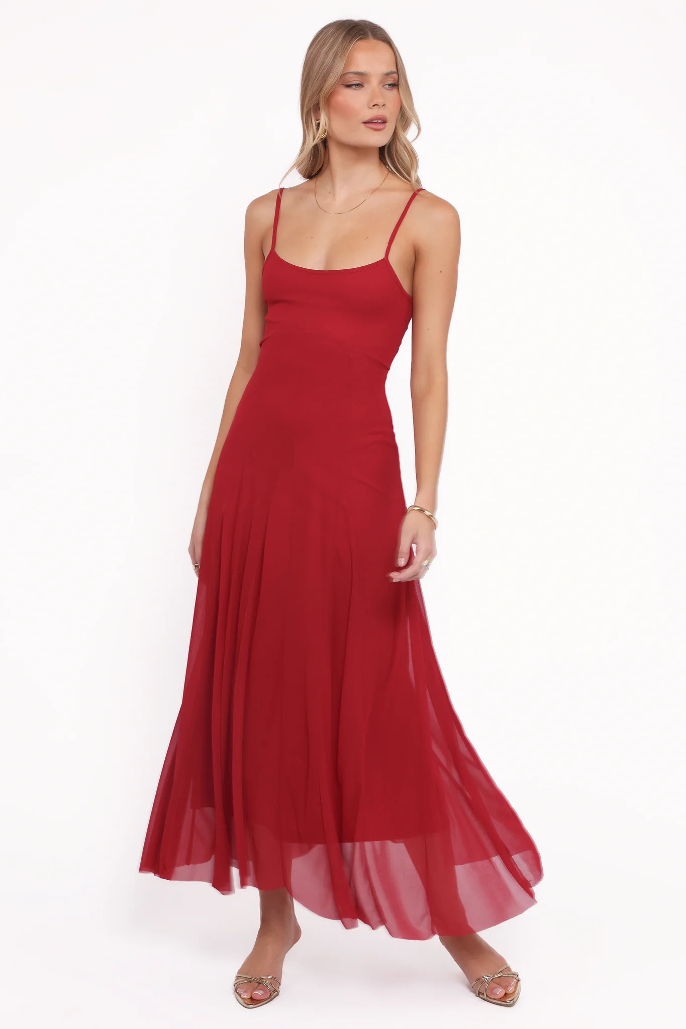 Robbie Maxi Dress - Red | Petal & Pup (US)
