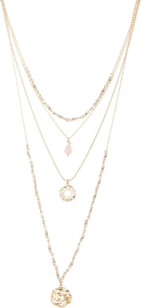Aelina Layered Pendant Necklace | Nordstrom Rack