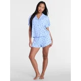 Way to Celebrate Women's Shorty Notch Fourth of July Pajama Set, 2-Piece, Sizes XS-3X | Walmart (US)