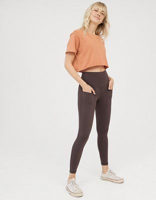 OFFLINE Real Me High Waisted Pocket Legging | American Eagle Outfitters (US & CA)