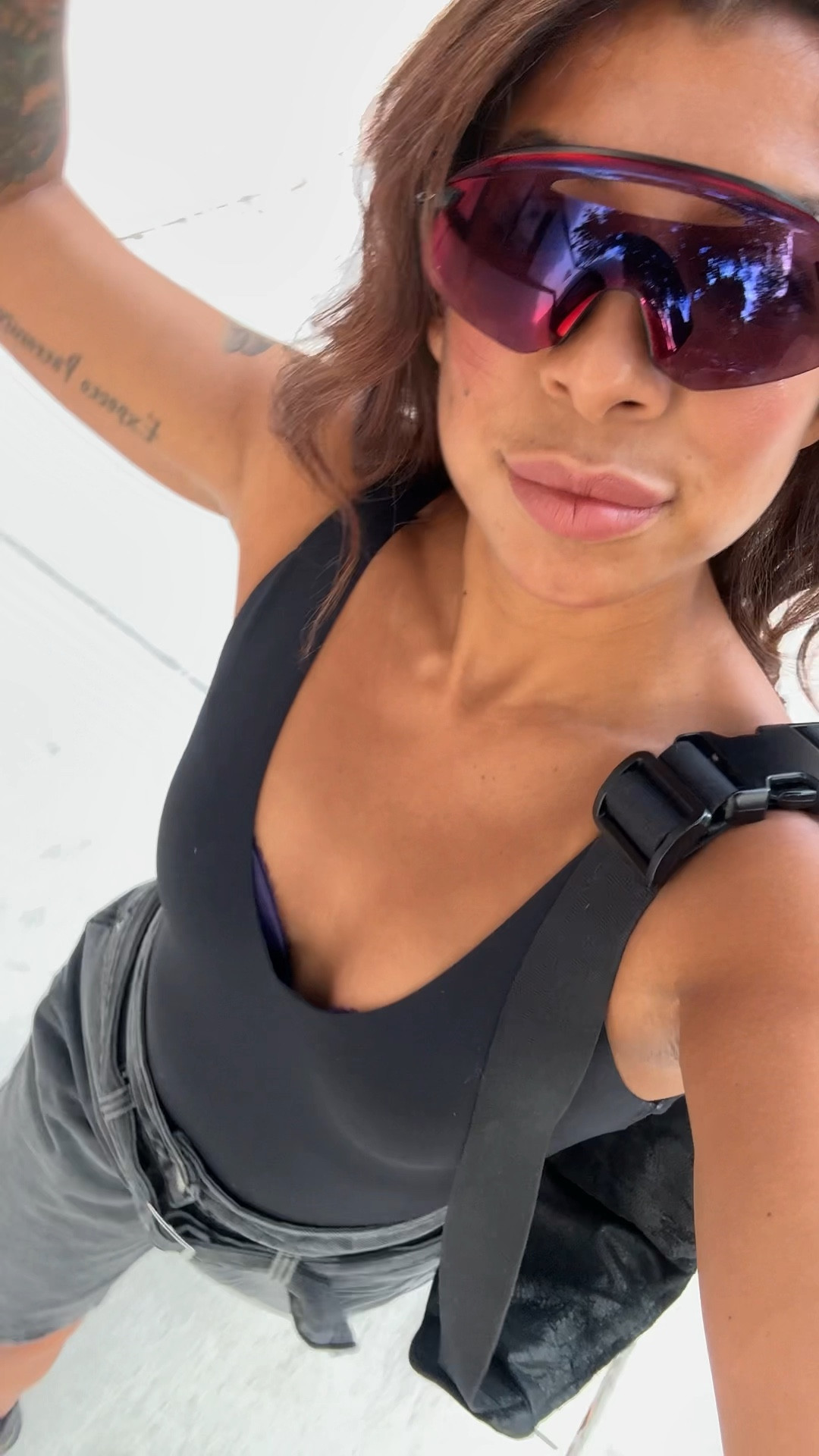 Summer bodysuit and long shorts situation. And don't forget crew socks with your fit! 

#LTKStyleTip #LTKSeasonal