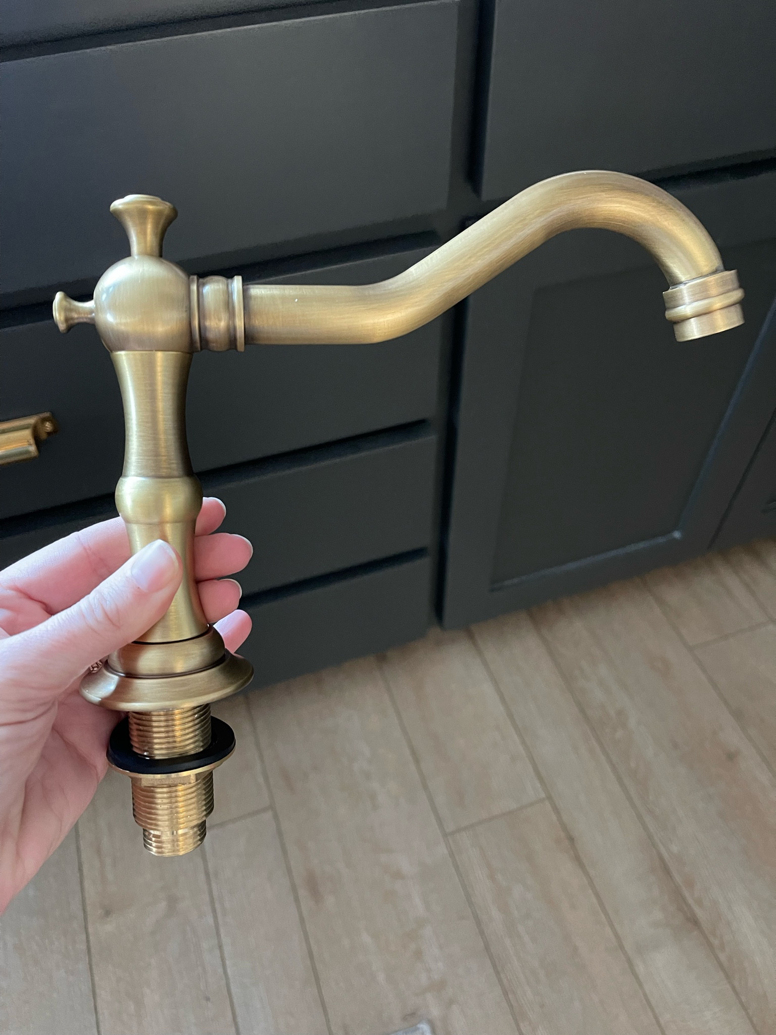 This Amazon faucet is beautiful! Such an amazing price and looks beautiful in our bathroom! 

Amazon finds, Amazon Home, gold, faucet, antique, brass, gold, bathroom, modern bathroom, bathroom faucet, look for less, transitional, modern 

#LTKhome #LTKstyletip #LTKunder100