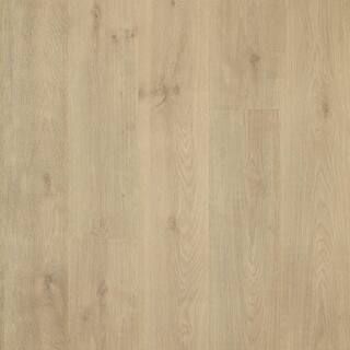 Take Home Sample - Natural Cascade Oak Laminate Flooring - 5 in. x 7 in. | The Home Depot