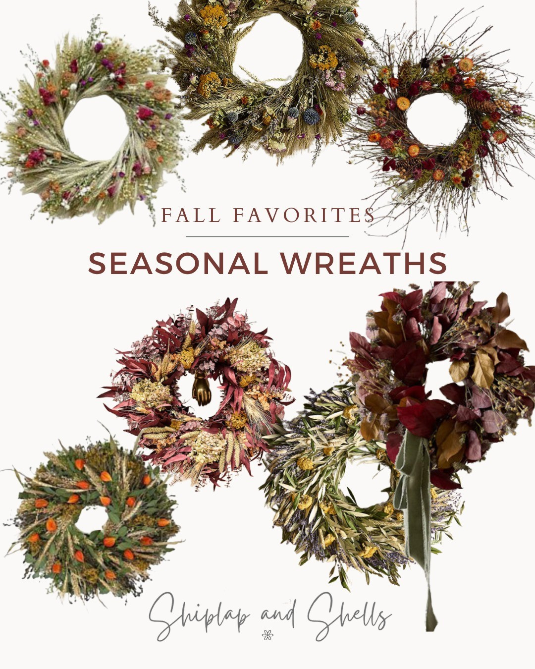 Nothing says “welcome fall” quite like a beautiful wreath on the front door 🍂From rustic leaves to soft neutrals and dried florals, these fall wreaths add the perfect seasonal touch indoors or out.✨ Tap to shop my favorites!#FallWreaths #FallDecor #CottageStyleDecor #CozyCottageHome

#LTKSeasonal #LTKHome