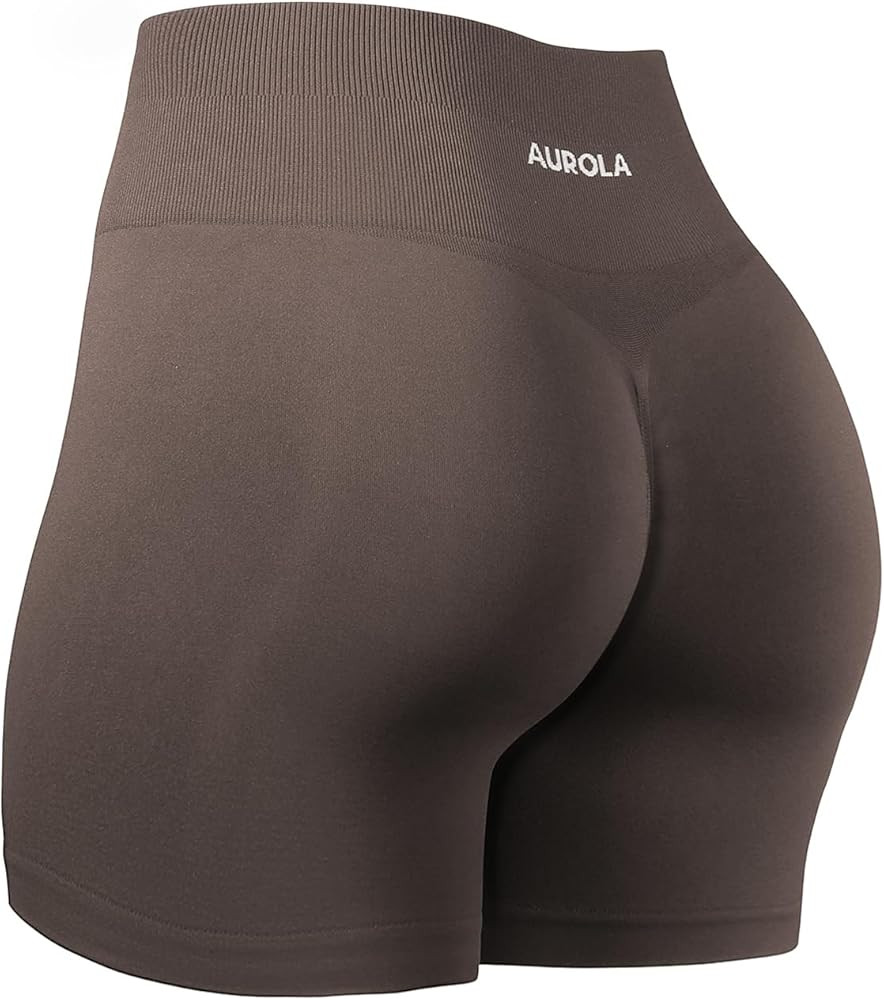 AUROLA Dream Collection Workout Shorts for Women Scrunch Seamless Soft High Waist Gym Shorts | Amazon (US)