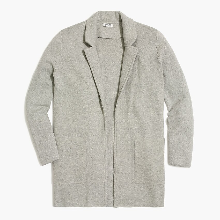 Open-front sweater blazer | J.Crew Factory