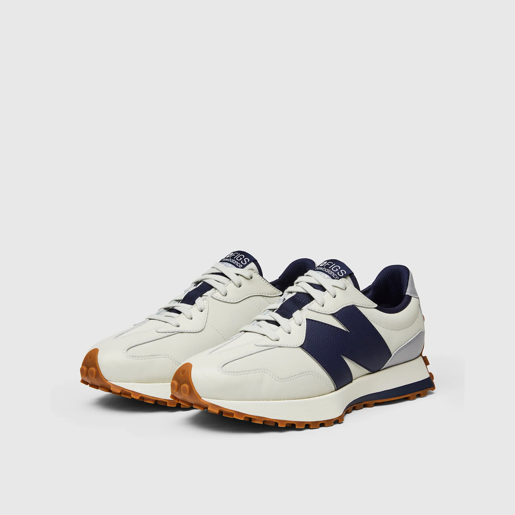 FIGS | New Balance 327 - Grey/Navy | FIGS