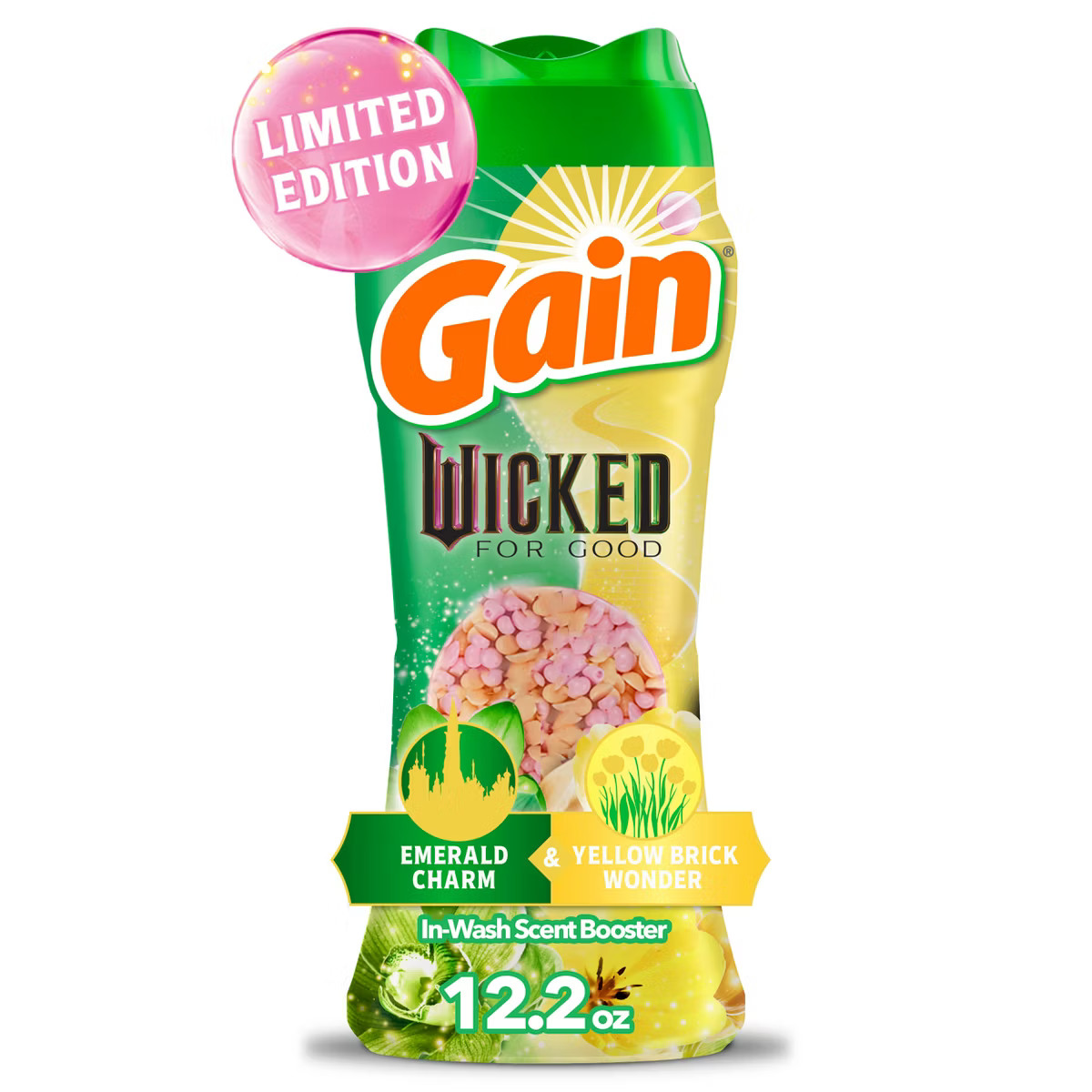 Gain Wicked Laundry Scent Booster Beads, Limited Edition Charm & Yellow Brick Wonder - 12.2oz | Target