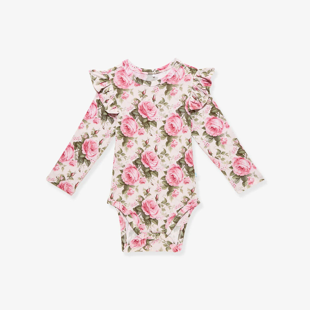 Sandrine Ruffled Bodysuit | Posh Peanut