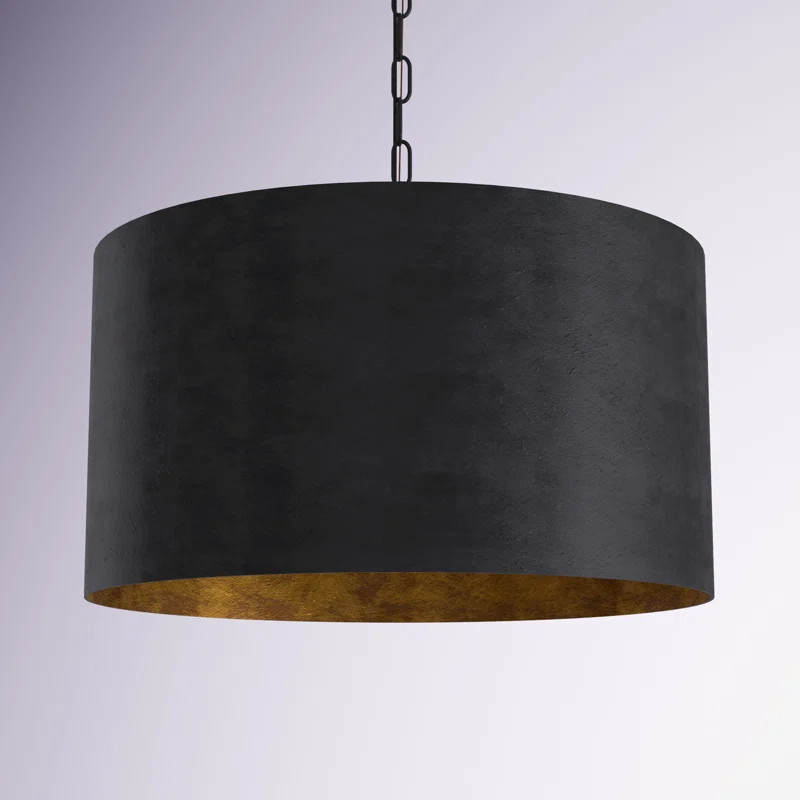 Rosamund 3 - Light Dimmable Drum Chandelier | Wayfair Professional
