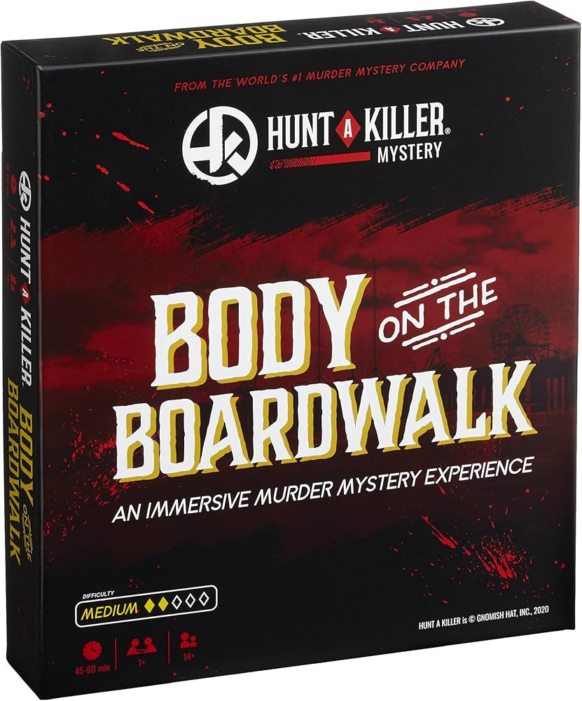 Hunt A Killer: Body On The Boardwalk, Catch the Amusement Park Killer, Interactive Unsolved Myste... | Amazon (US)