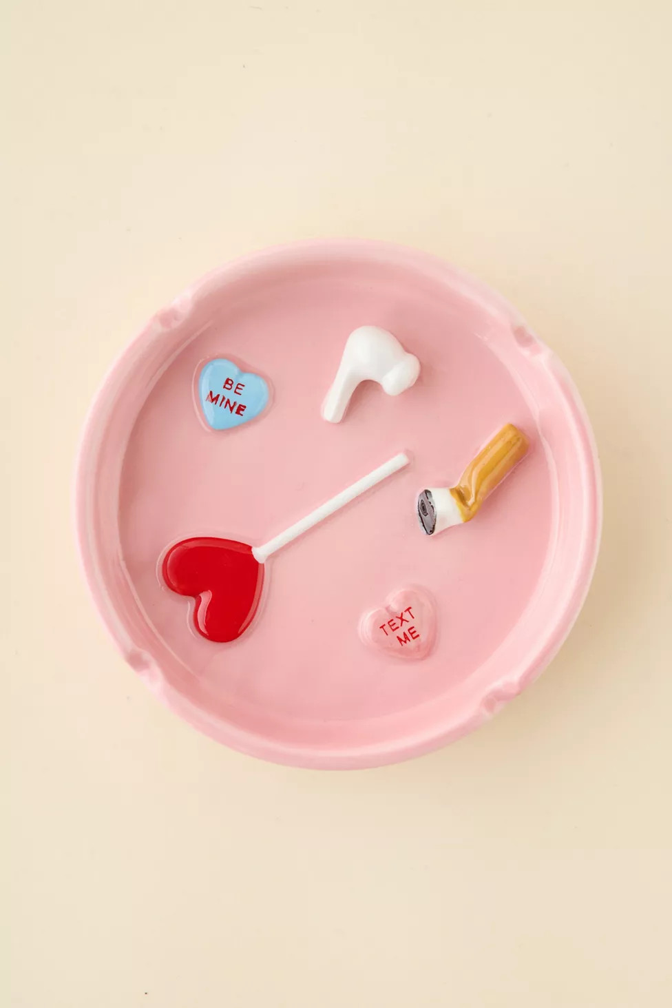 Vices Patterned Ceramic Ashtray | Urban Outfitters (US and RoW)
