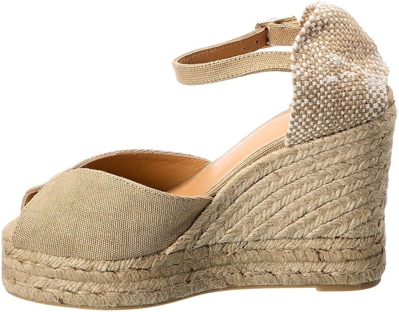 Castañer Bianca Canvas Wedge Sandal | Amazon (US)