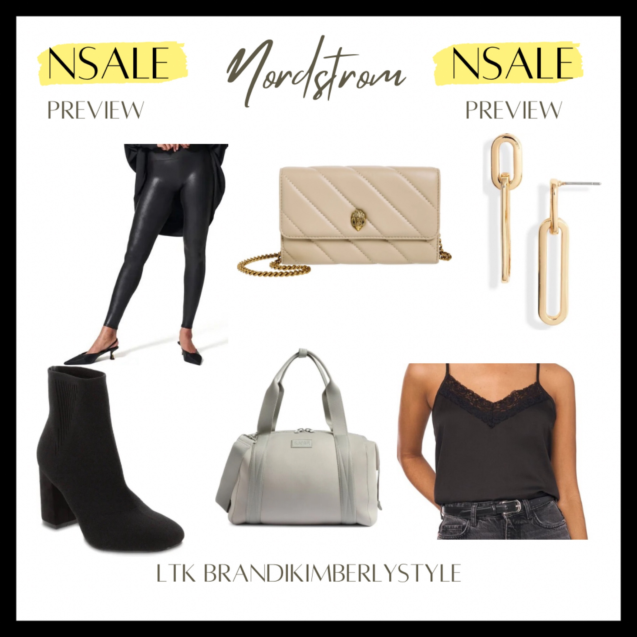Nordstrom Anniversary Sale starts July 9th, 10th, and 11th for card holders & 15th for the public 

These are basics that are making a comeback this year’s sale! Faux leather leggings, bags, jewelry, and of course the popular lace cami. I’ve seen these in all the sales years prior 
Nordy sale, summer sale, work style, nsale 2024 
BrandiKimberlyStyle

#LTKSeasonal #LTKxNSale #LTKStyleTip