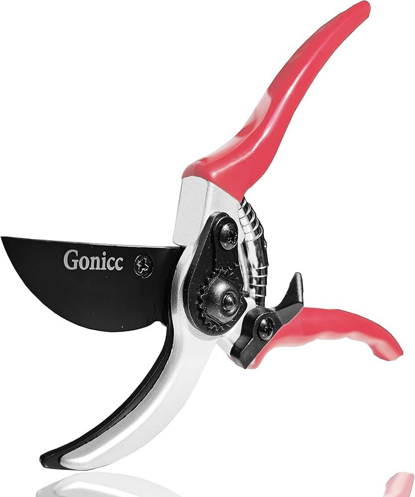 gonicc 8" Professional Sharp Bypass Pruning Shears (GPPS-1002), Tree Trimmers Secateurs,Hand Prun... | Amazon (US)
