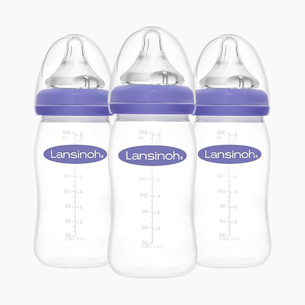 Lansinoh Bottles Size 8 oz | 100% Silicone | Babylist