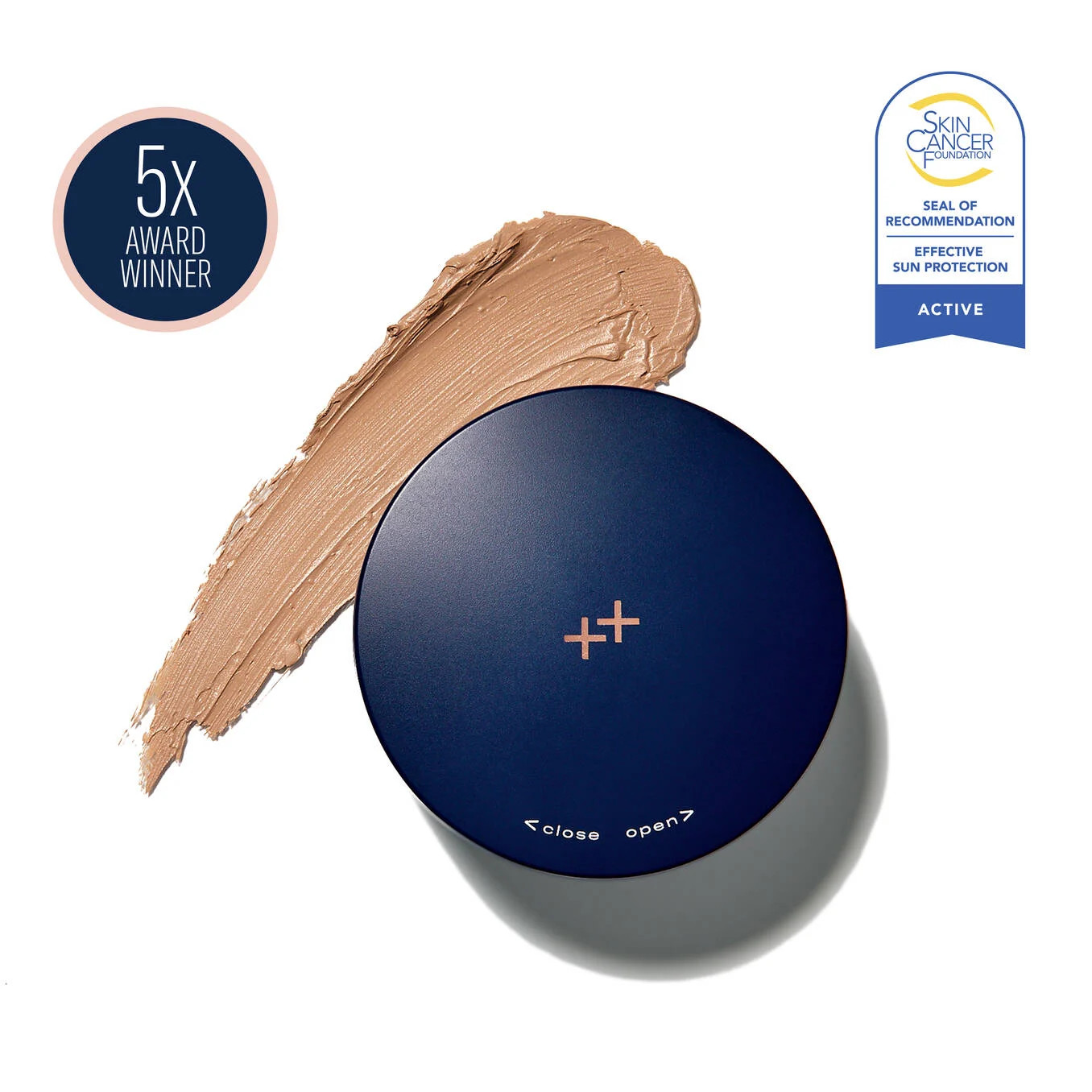 sunbetter TONE SMART SPF 68 Mineral Sunscreen Compact | Skinbetter Science