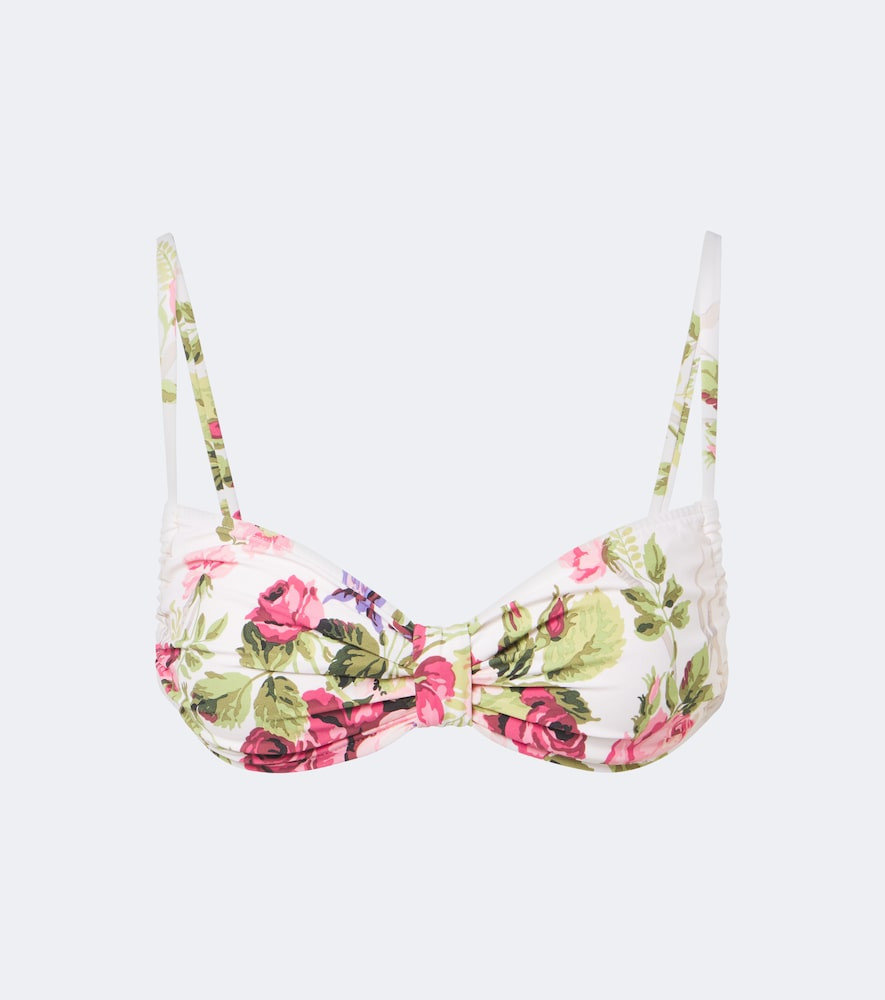 Montce Devin floral bikini top | Mytheresa (INTL)