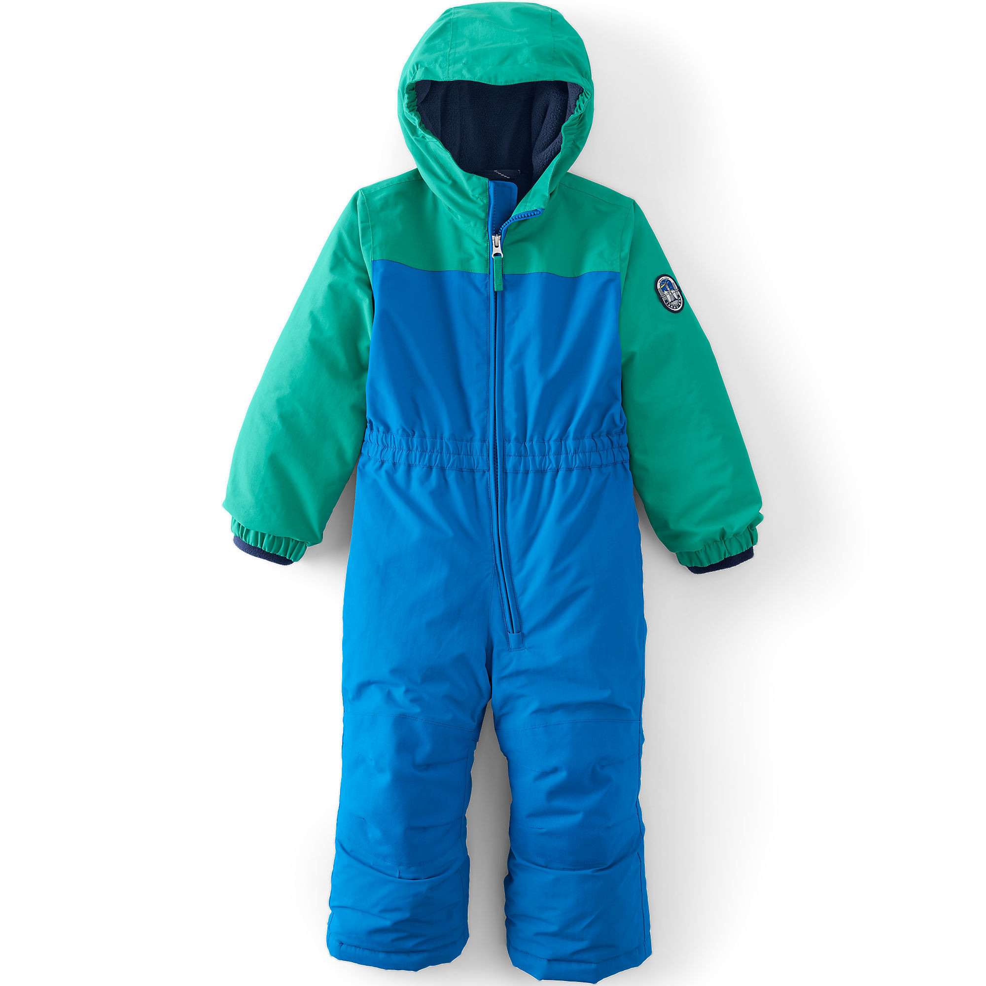 Kids Squall Waterproof Insulated Iron Knee Winter Snow Suit | Lands' End (US)
