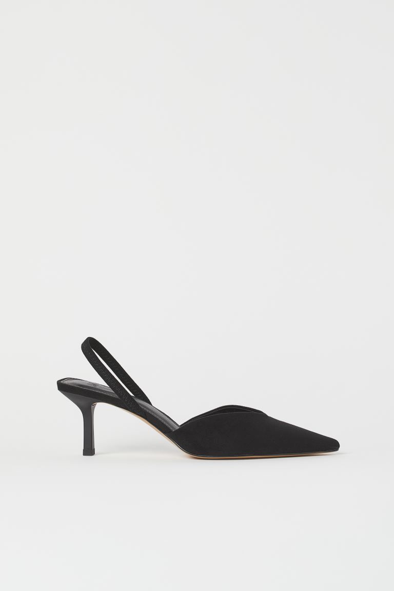 Imitation suede slingbacks | H&M (UK, MY, IN, SG, PH, TW, HK)