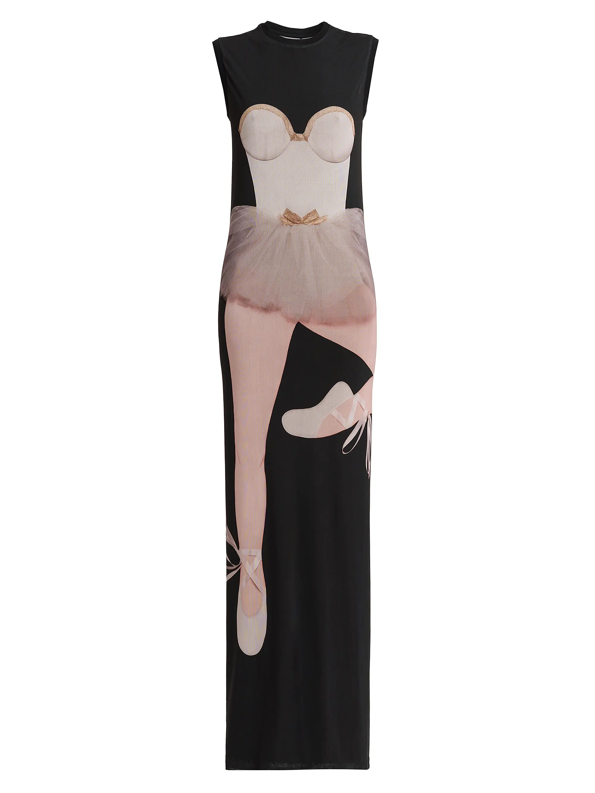 Moschino Ballerina Sleeveless Column Gown | Saks Fifth Avenue | Saks Fifth Avenue