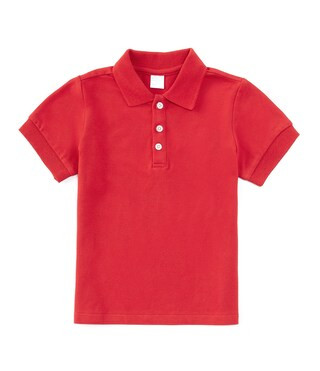Edgehill Collection Little Boys 2T-7 Short Sleeve Button Front Collar Polo Shirt | Dillard's | Dillard's